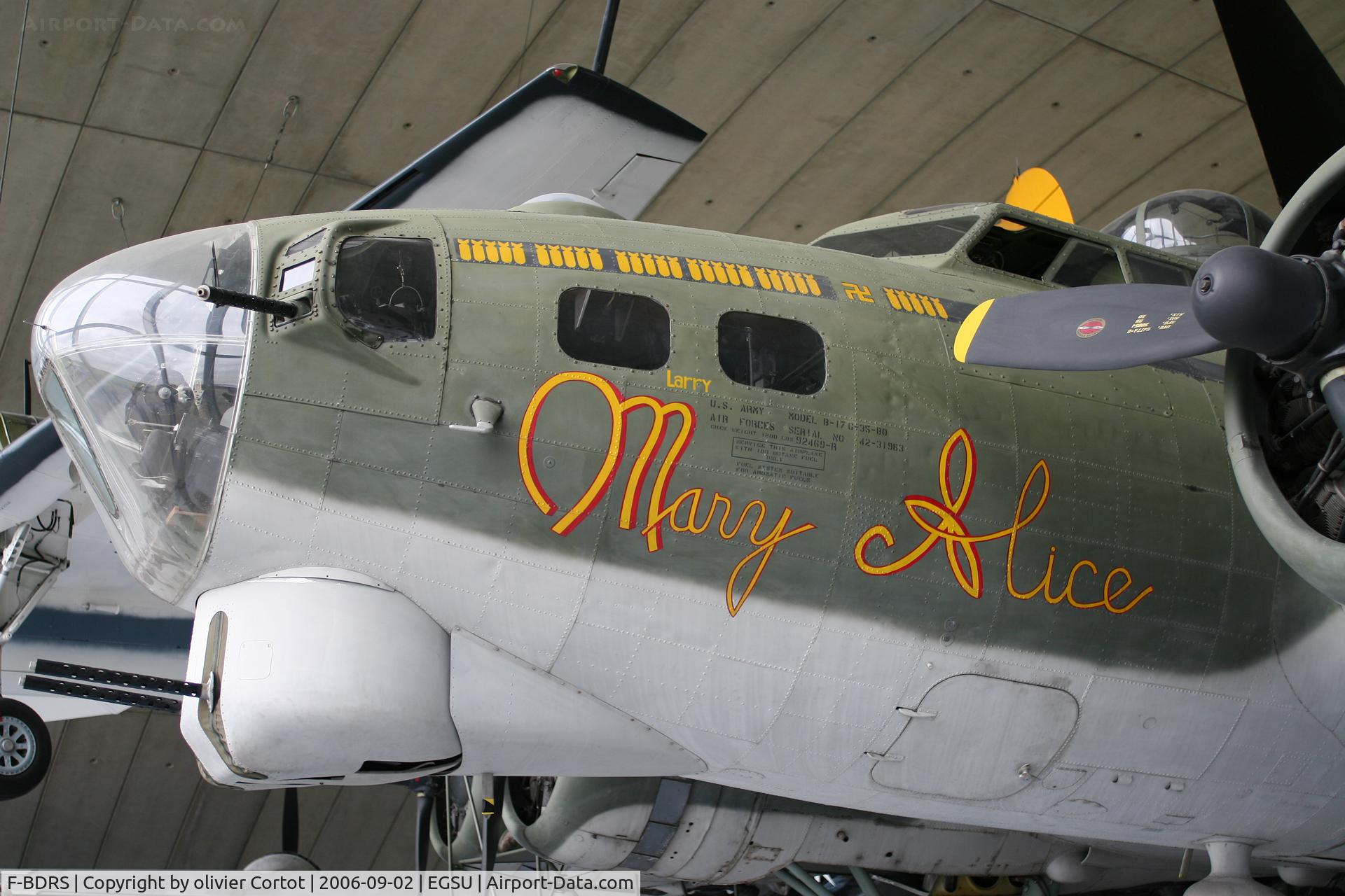 F-BDRS, 1942 Boeing B-17G Flying Fortress C/N 32376, ex-IGN B-17