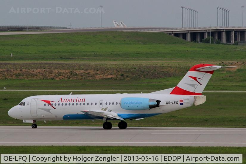OE-LFQ, 1996 Fokker 70 (F-28-0070) C/N 11568, Vienna is sending unusual equipment today - to my pleasure.....