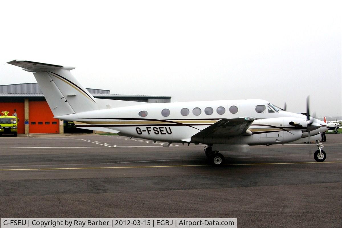 G-FSEU, 1978 Beech B200 Super King Air King Air C/N BB-331, Beech 200 Super King Air [BB-331] (Fly Wales) Staverton~G 15/03/2012