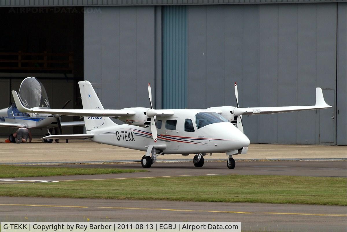 G-TEKK, 2011 Tecnam P-2006T C/N 064, Tecnam P.2006T [064] Staverton~G 13/08/2011