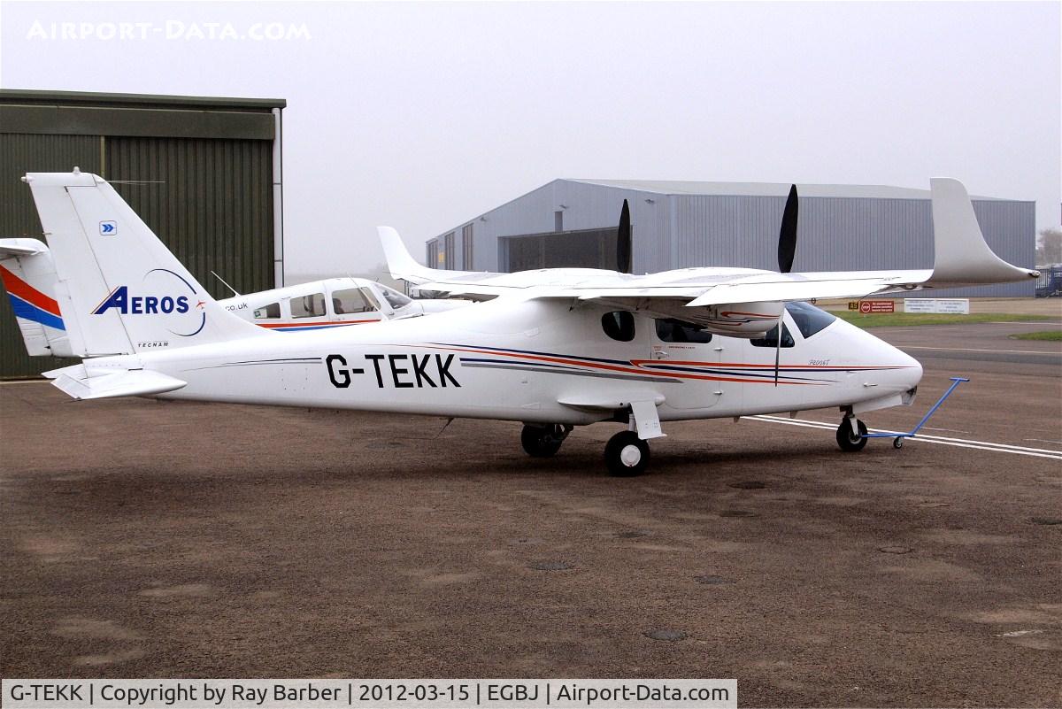 G-TEKK, 2011 Tecnam P-2006T C/N 064, Tecnam P.2006T [064] Staverton~G 15/03/2012