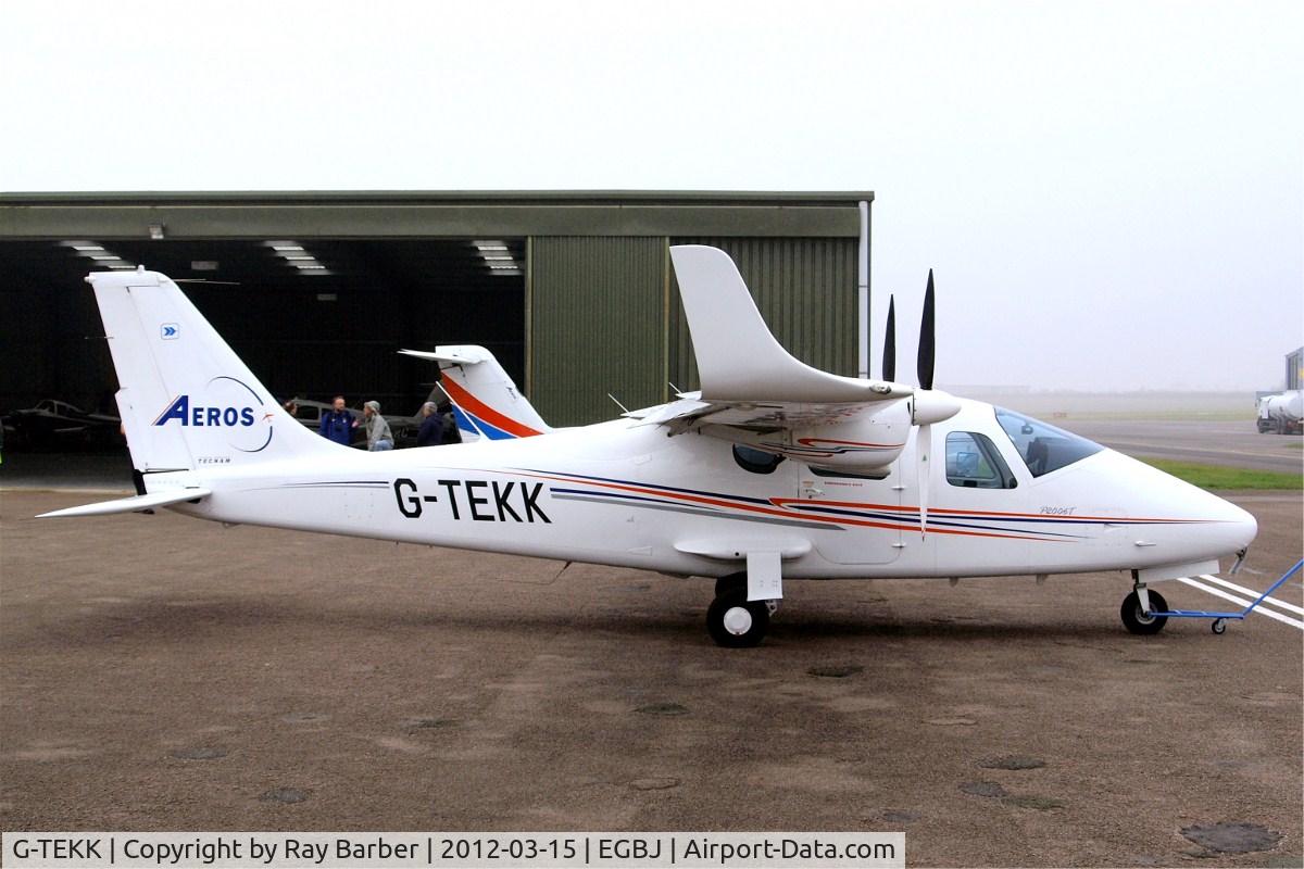 G-TEKK, 2011 Tecnam P-2006T C/N 064, Tecnam P.2006T [064] Staverton~G 15/03/2012