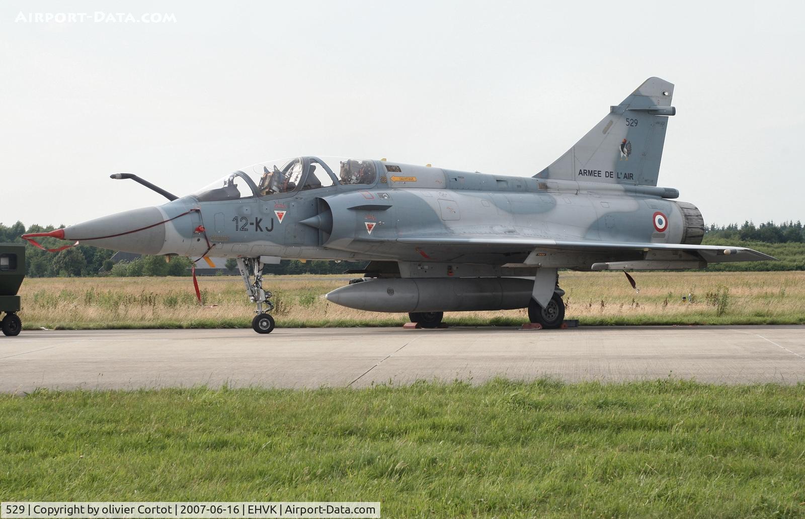 529, Dassault Mirage 2000B C/N 423, Volkel airshow 2007