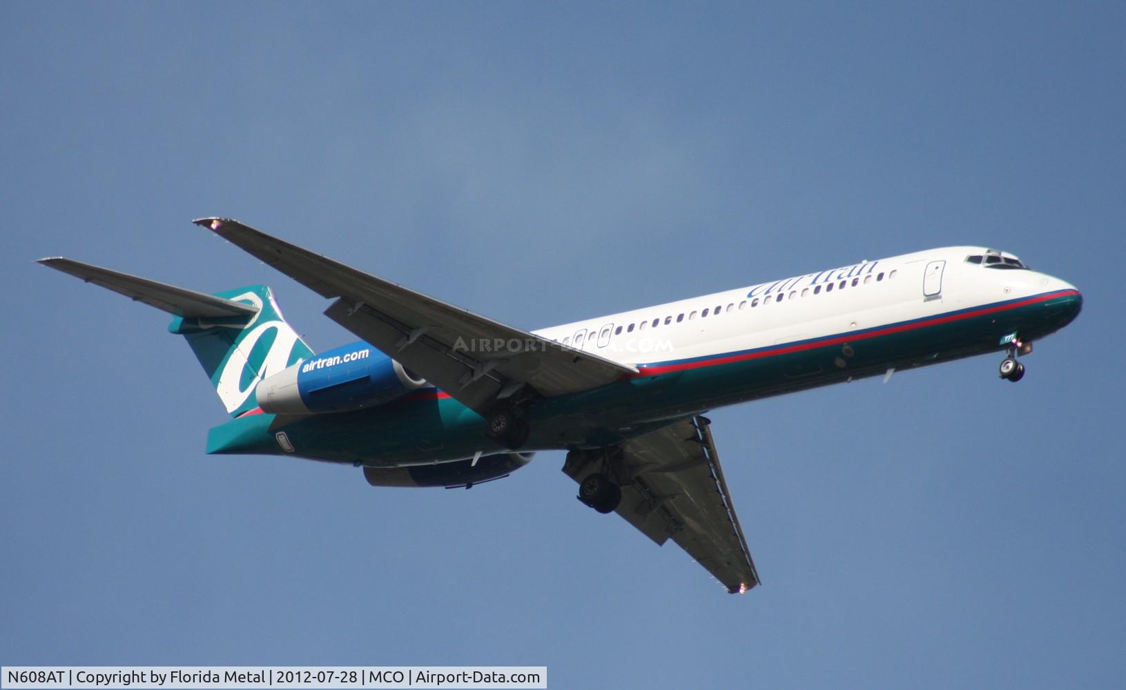 N608AT, 2000 Boeing 717-200 C/N 55081, Air Tran 717