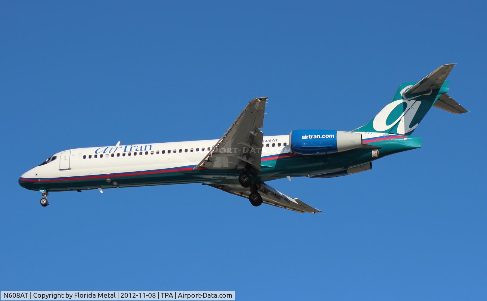 N608AT, 2000 Boeing 717-200 C/N 55081, Air Tran 717