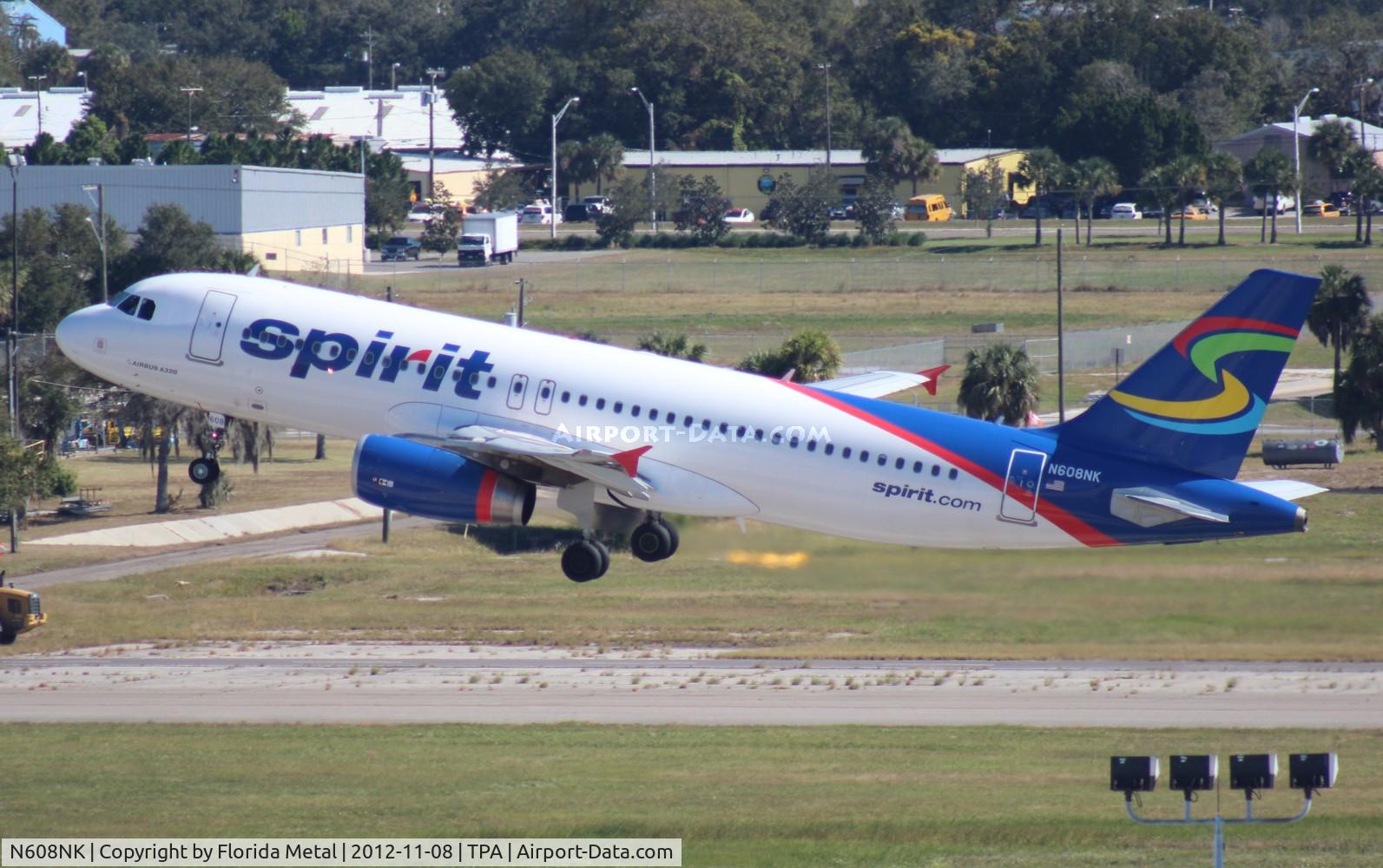 N608NK, 2011 Airbus A320-232 C/N 4902, Spirit A320