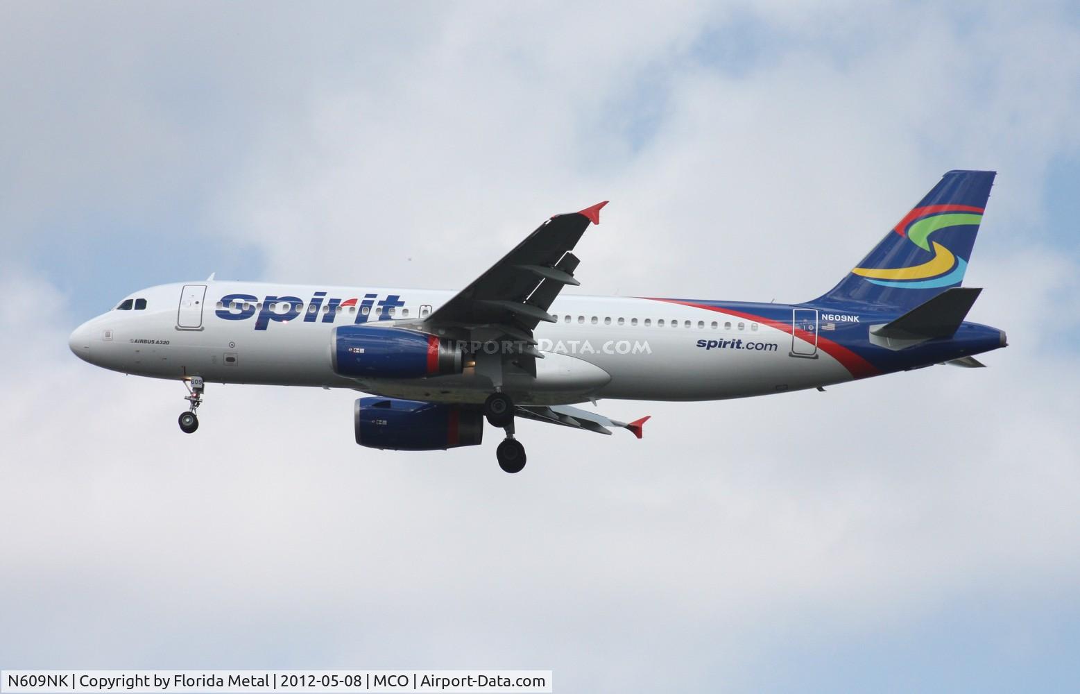 N609NK, 2011 Airbus A320-232 C/N 4951, Spirit A320
