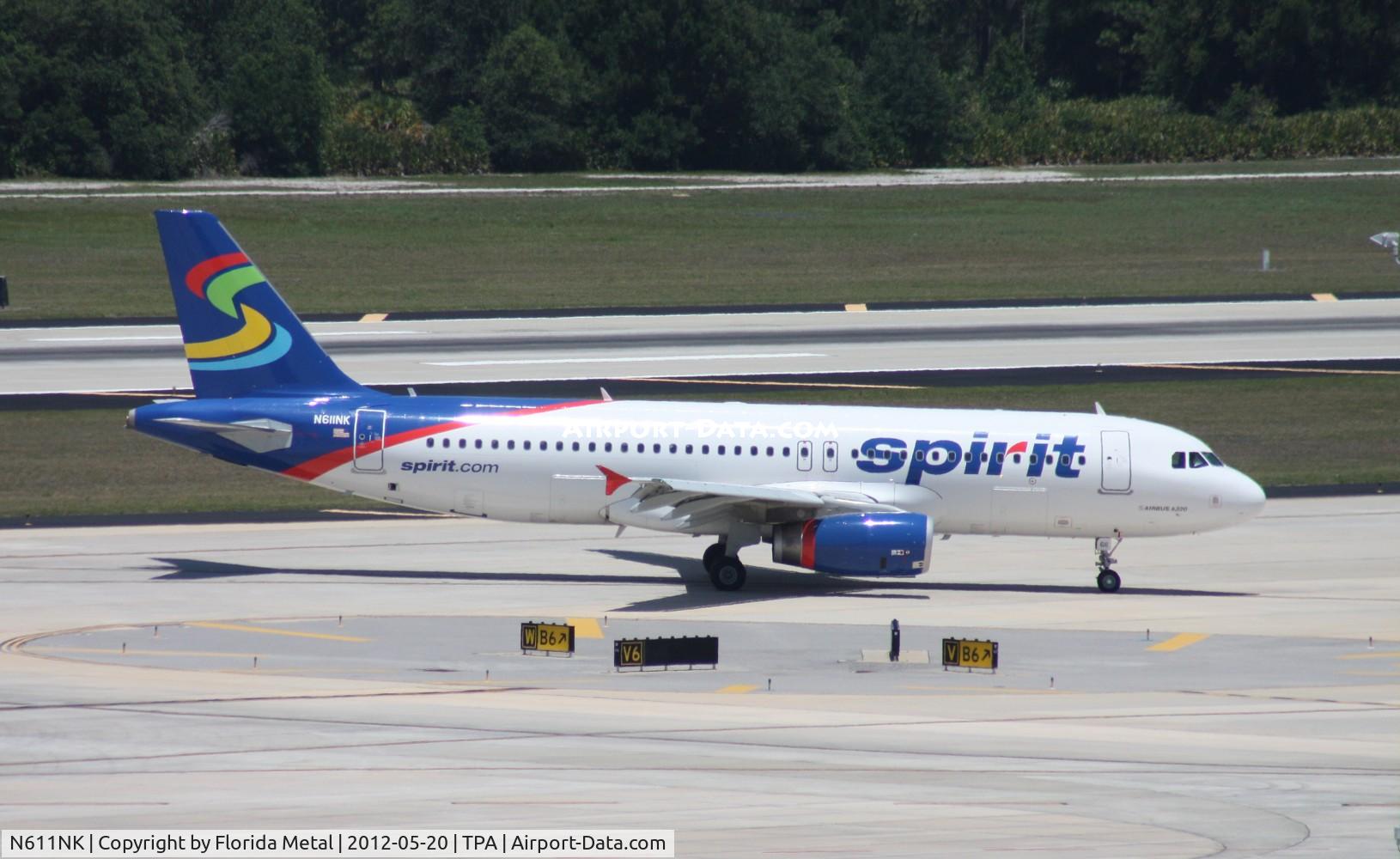 N611NK, 2011 Airbus A320-232 C/N 4996, Spirit A320