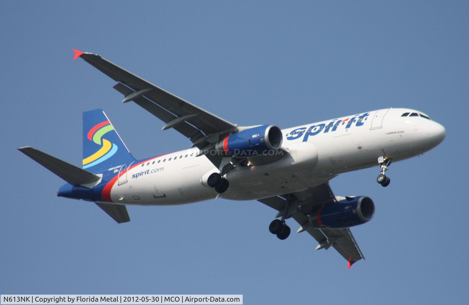 N613NK, 2012 Airbus A320-232 C/N 5042, Spirit A320
