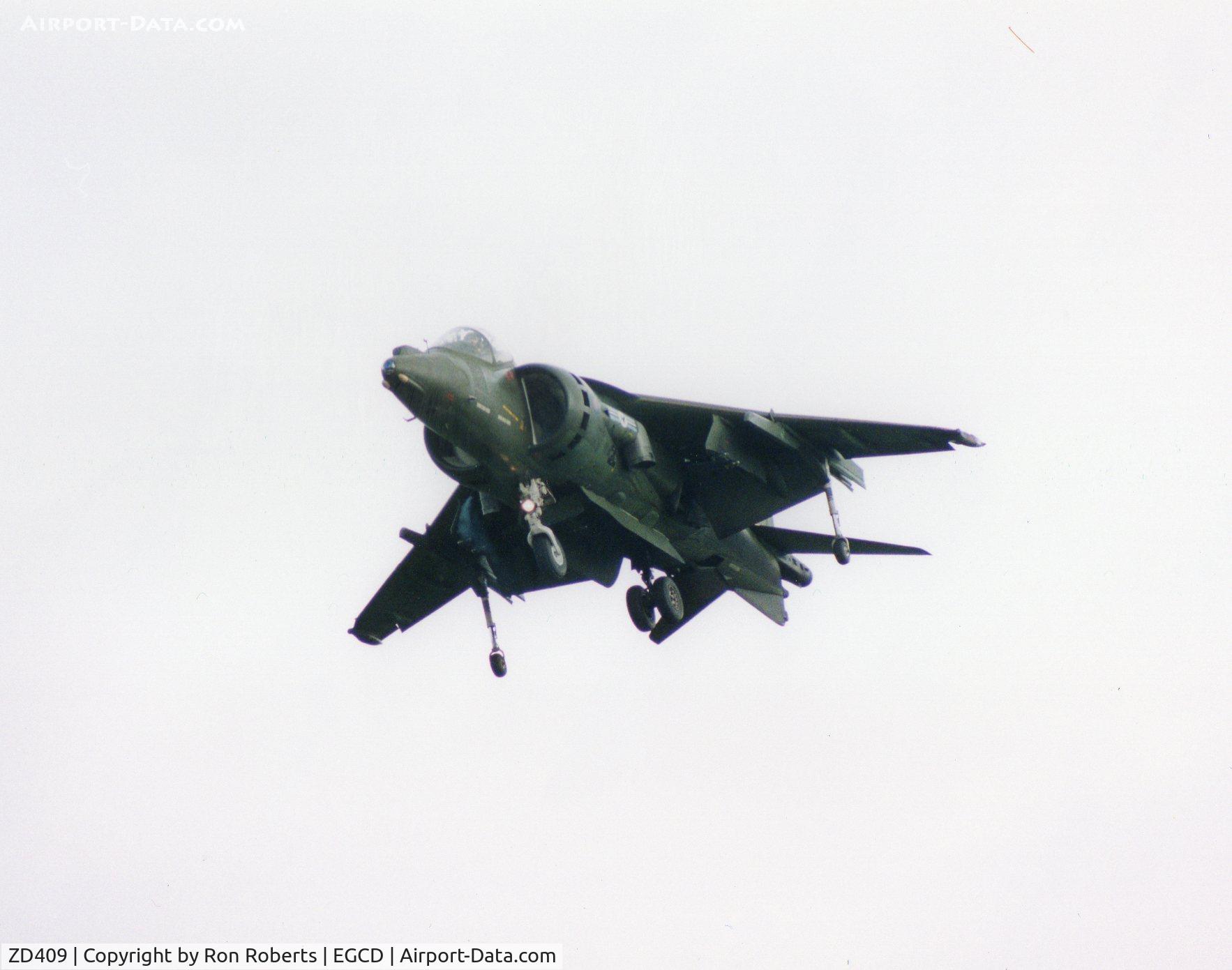 ZD409, British Aerospace Harrier GR.7 C/N P38, Woodford Airshow