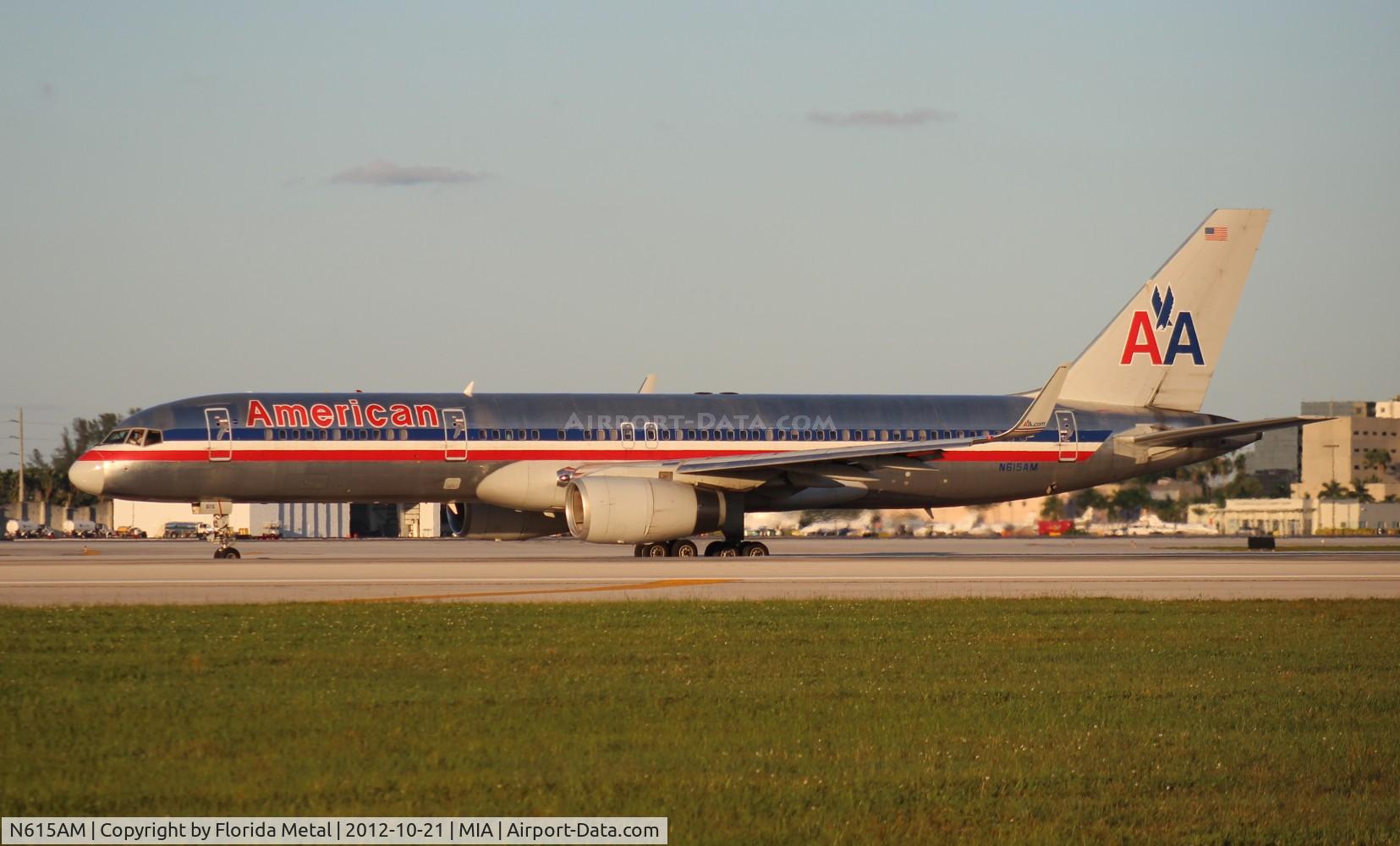 N615AM, 1989 Boeing 757-223 C/N 24491, American 757