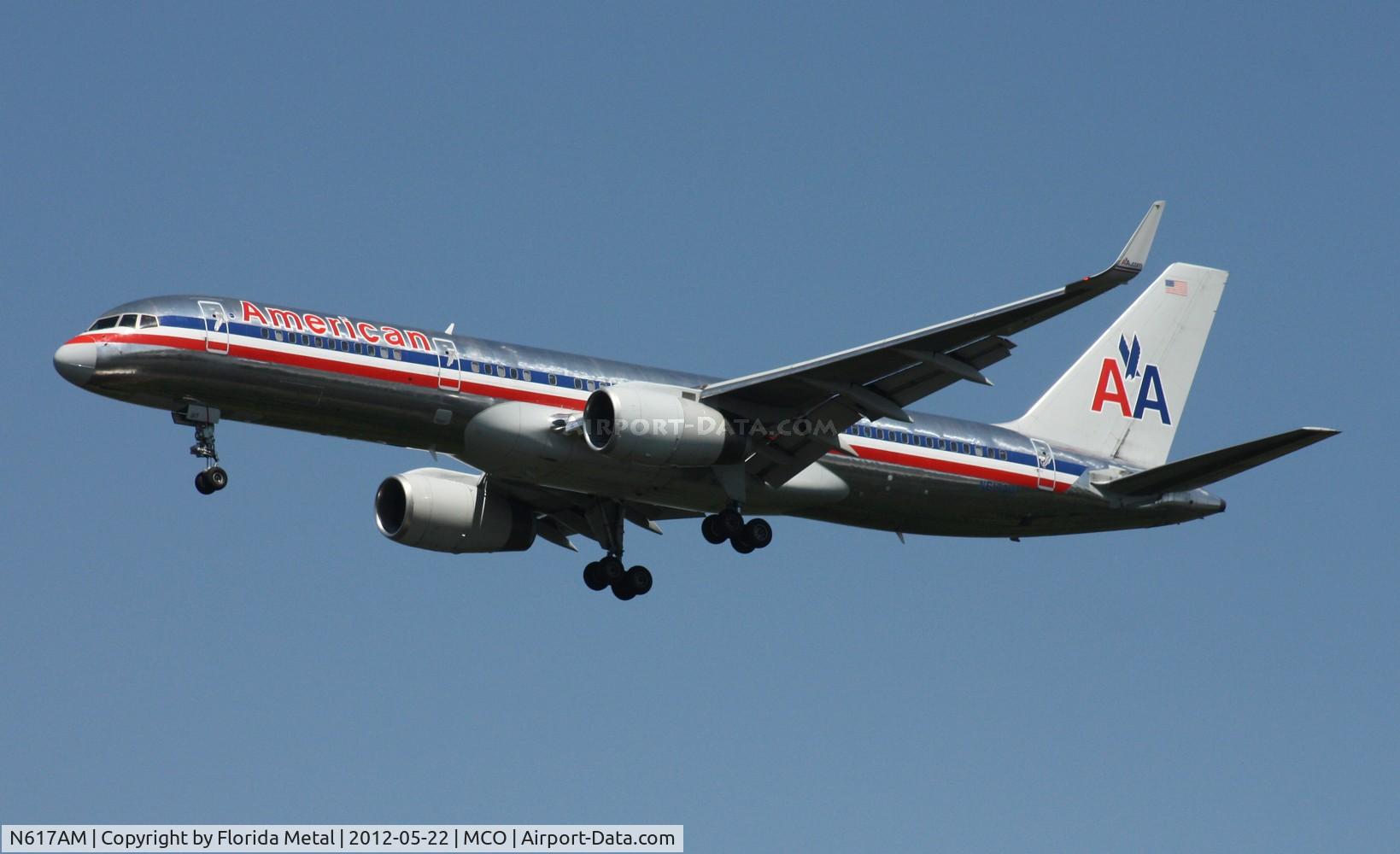 N617AM, 1989 Boeing 757-223 C/N 24525, American 757