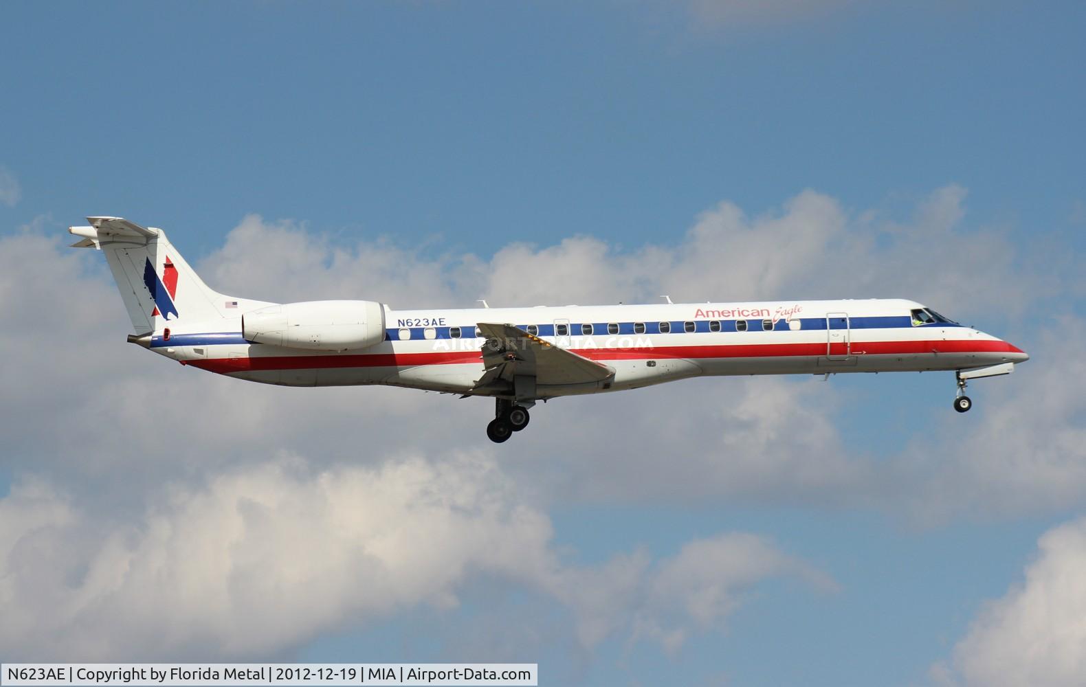 N623AE, 1999 Embraer ERJ-145LR (EMB-145LR) C/N 145109, Eagle E145