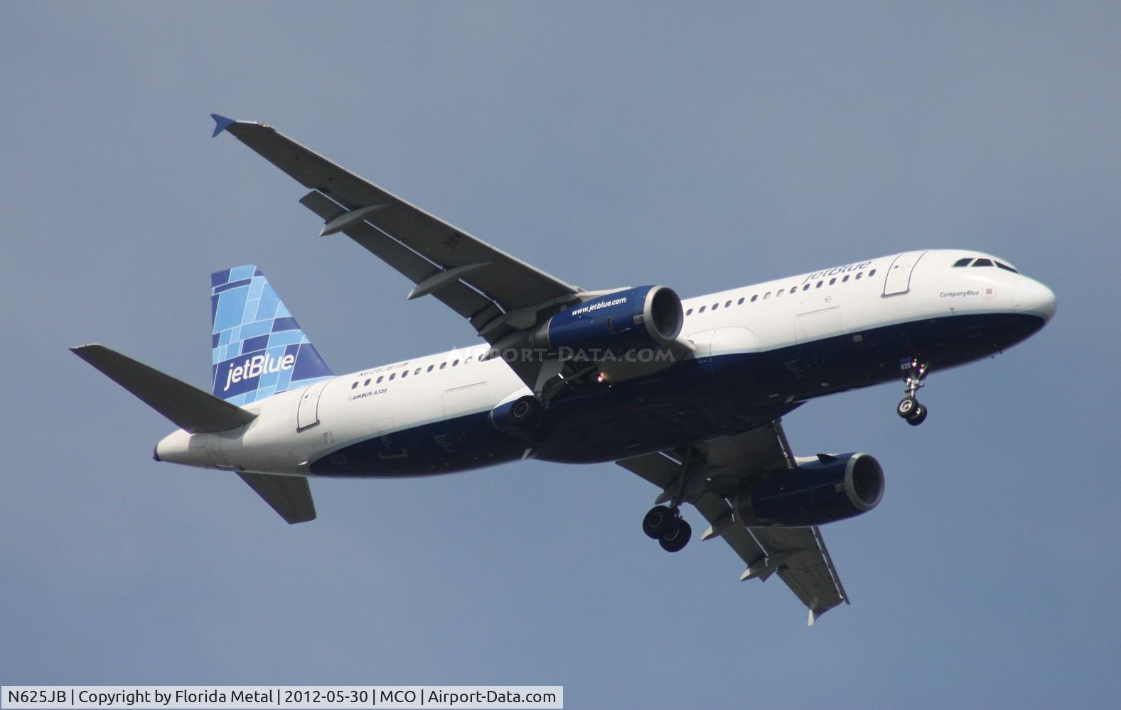 N625JB, 2005 Airbus A320-232 C/N 2535, Jet Blue A320