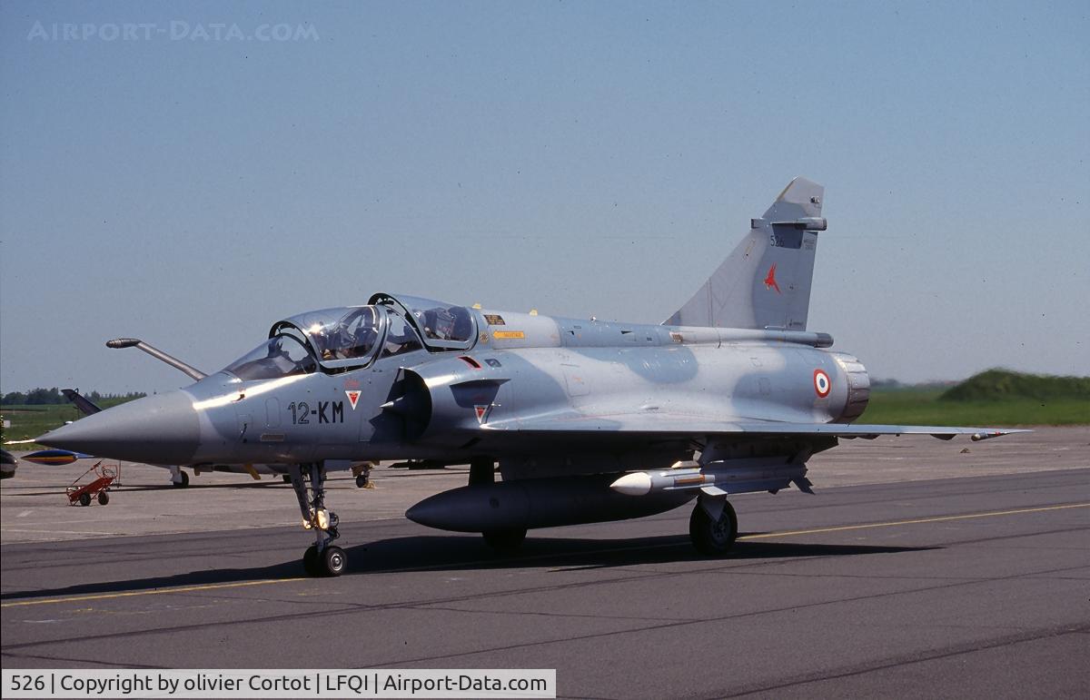 526, Dassault Mirage 2000B C/N 407, Cambrai airshow 1998