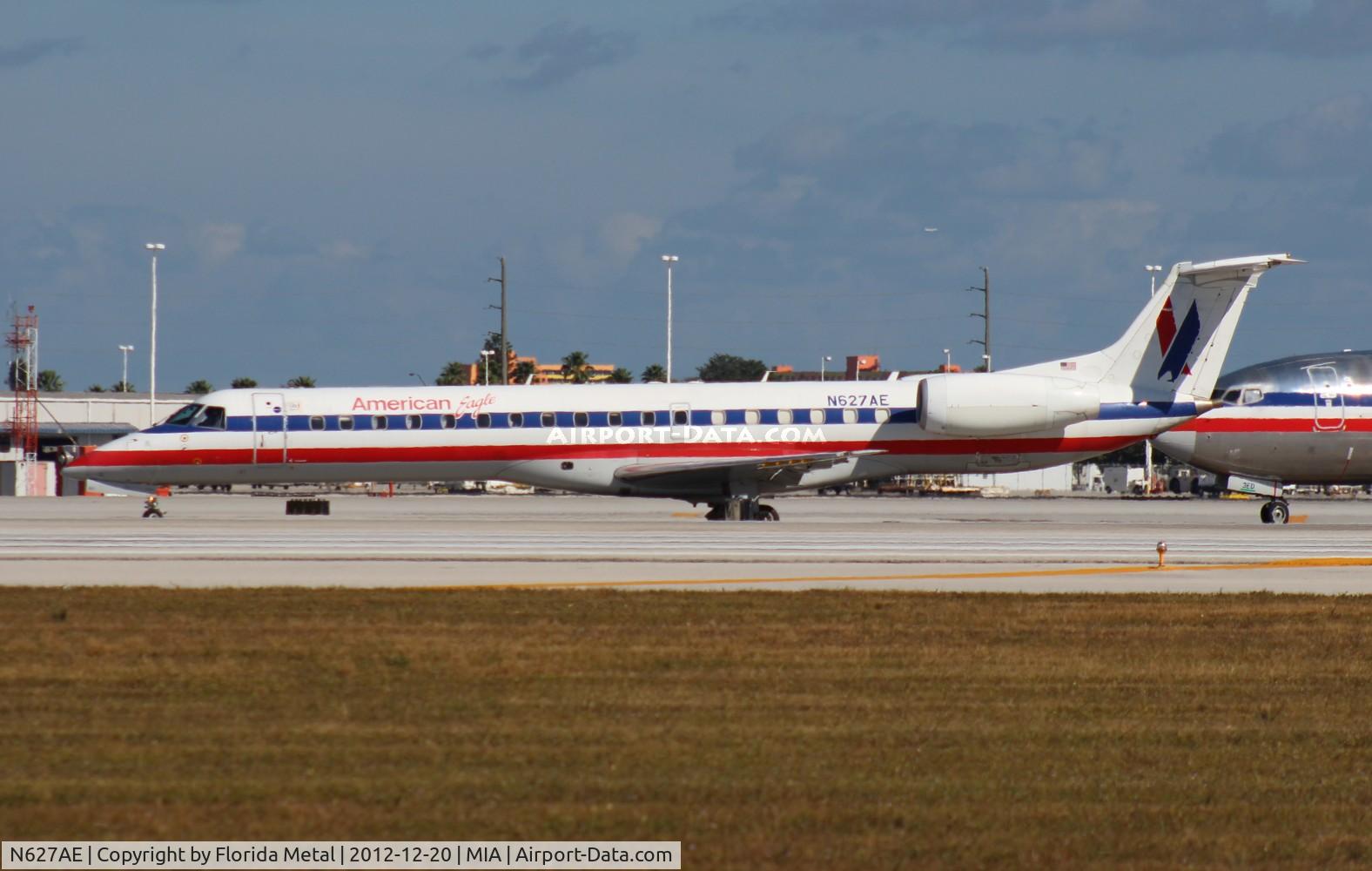 N627AE, 1999 Embraer ERJ-145LR (EMB-145LR) C/N 145121, Eagle ERJ-145