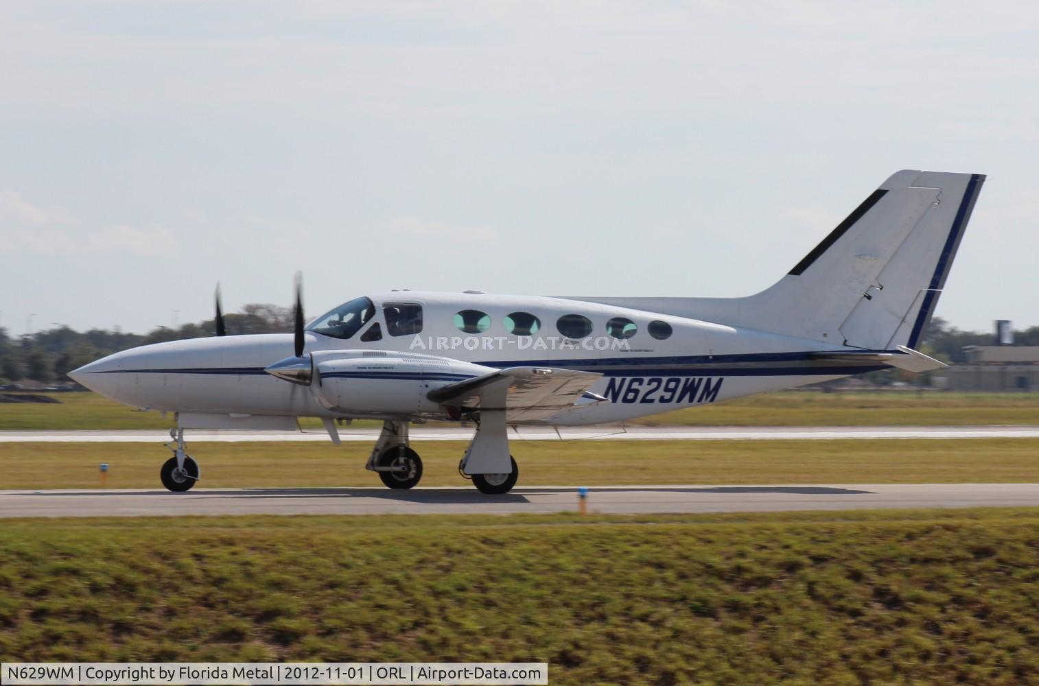 N629WM, Cessna 421C Golden Eagle C/N 421C1001, Cessna 421C leaving NBAA