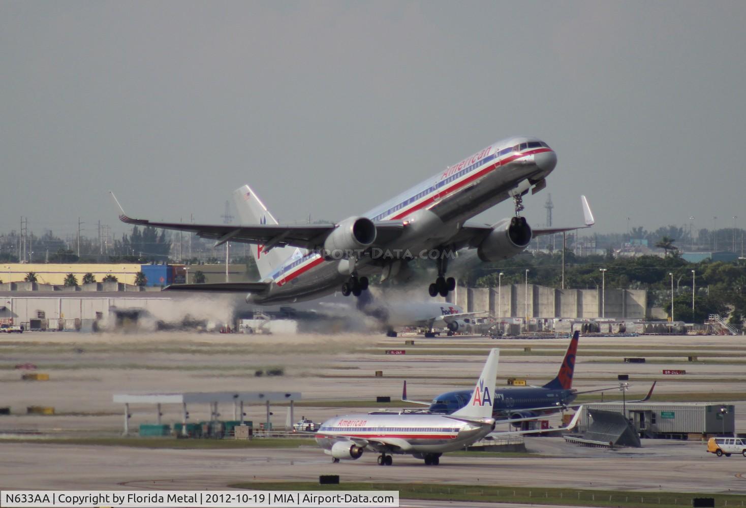 N633AA, 1990 Boeing 757-223 C/N 24591, American 757
