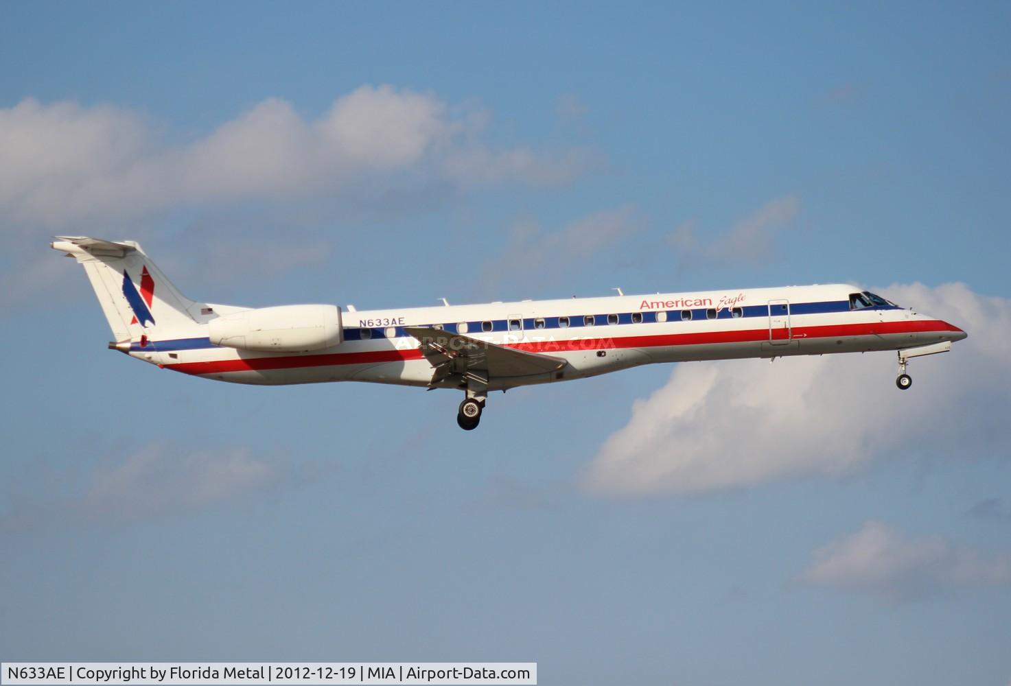 N633AE, 1999 Embraer ERJ-145LR (EMB-145LR) C/N 145148, Eagle E145