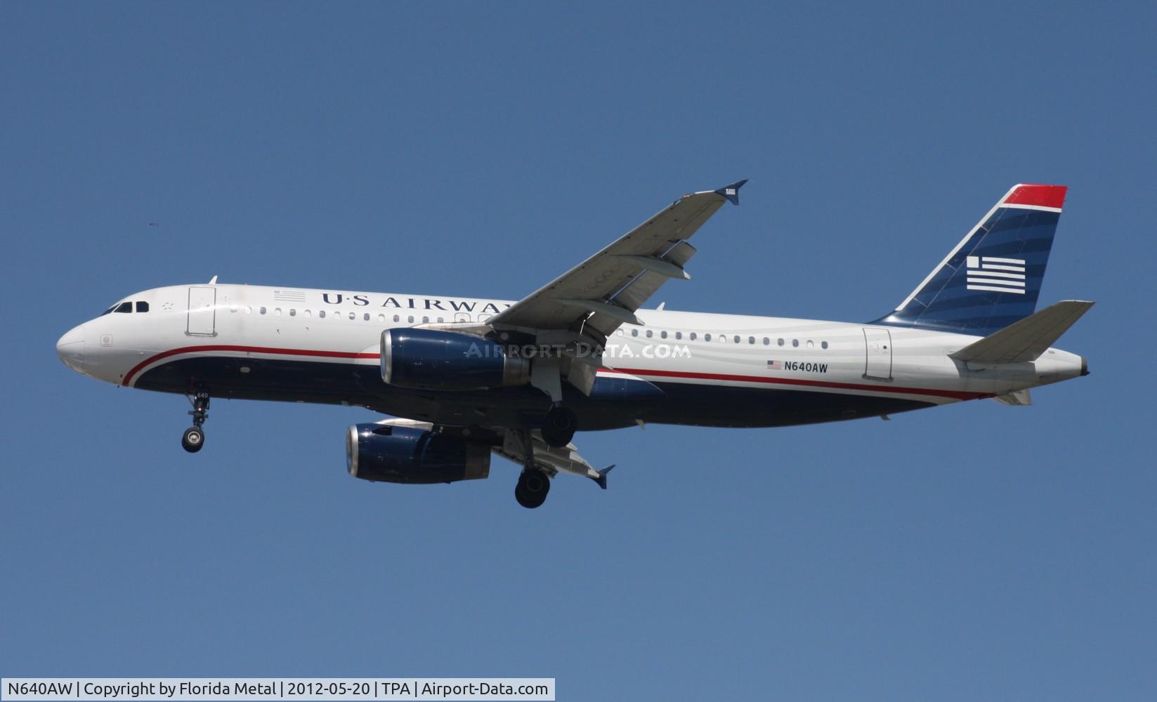 N640AW, 1994 Airbus A320-232 C/N 448, US Airways A320