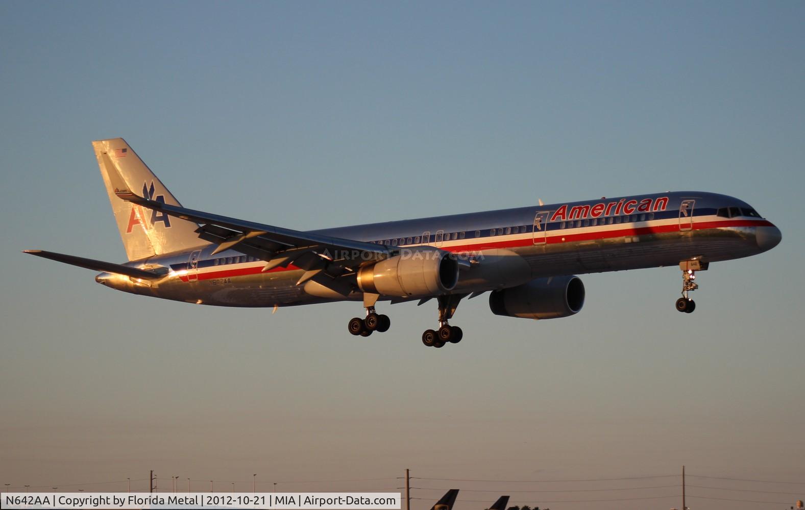 N642AA, 1991 Boeing 757-223 C/N 24600, American 757