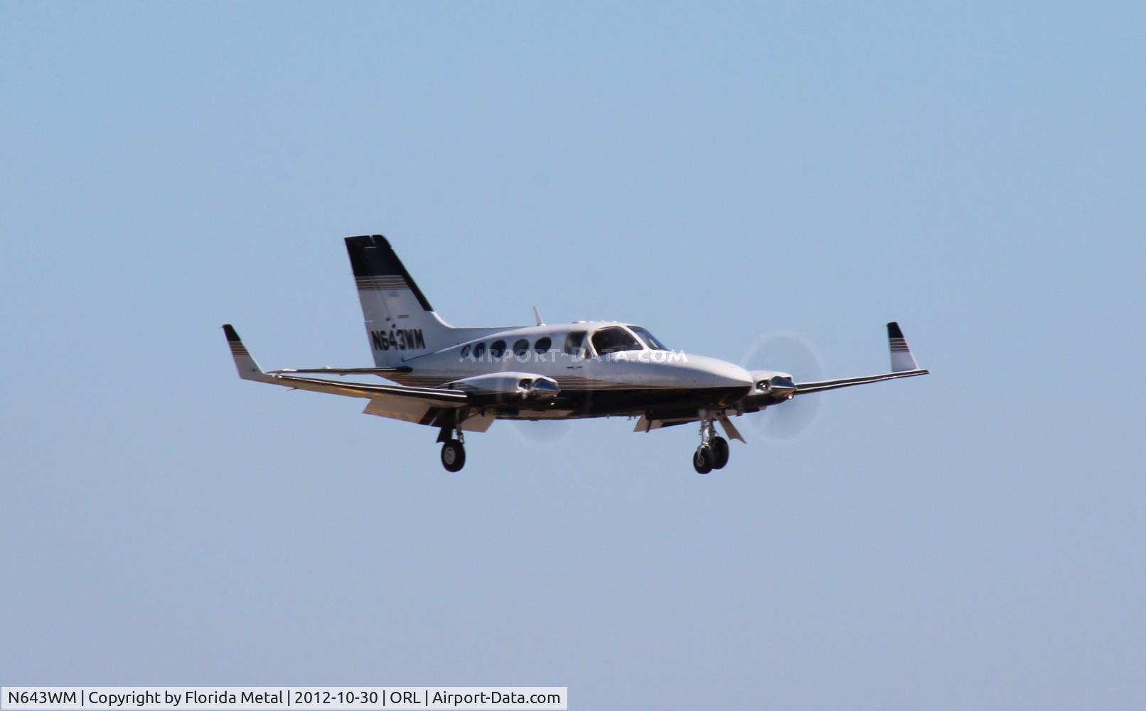 N643WM, 1985 Cessna 414A Chancellor C/N 414A1205, Cessna 414A