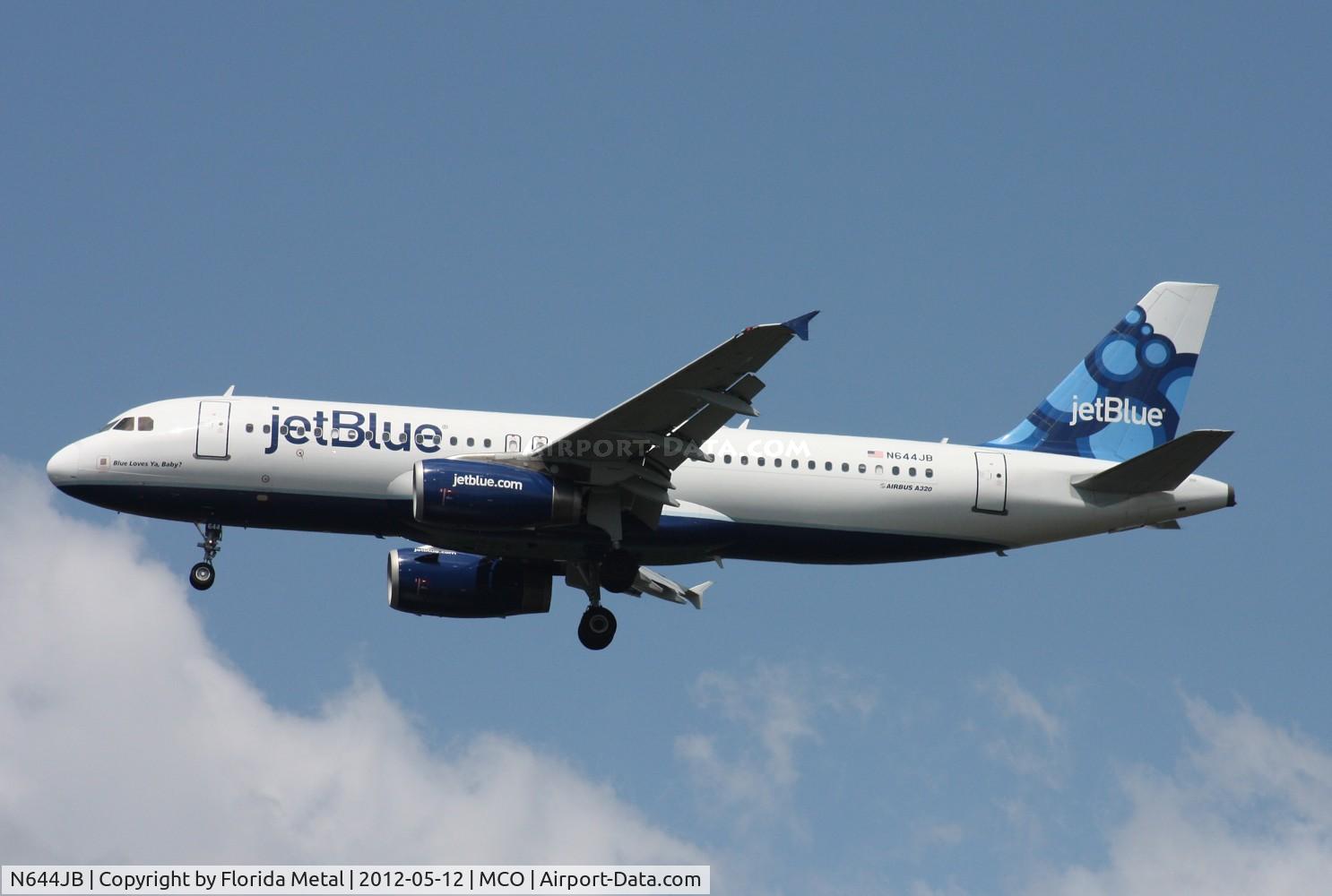 N644JB, 2006 Airbus A320-232 C/N 2880, Jet Blue A320