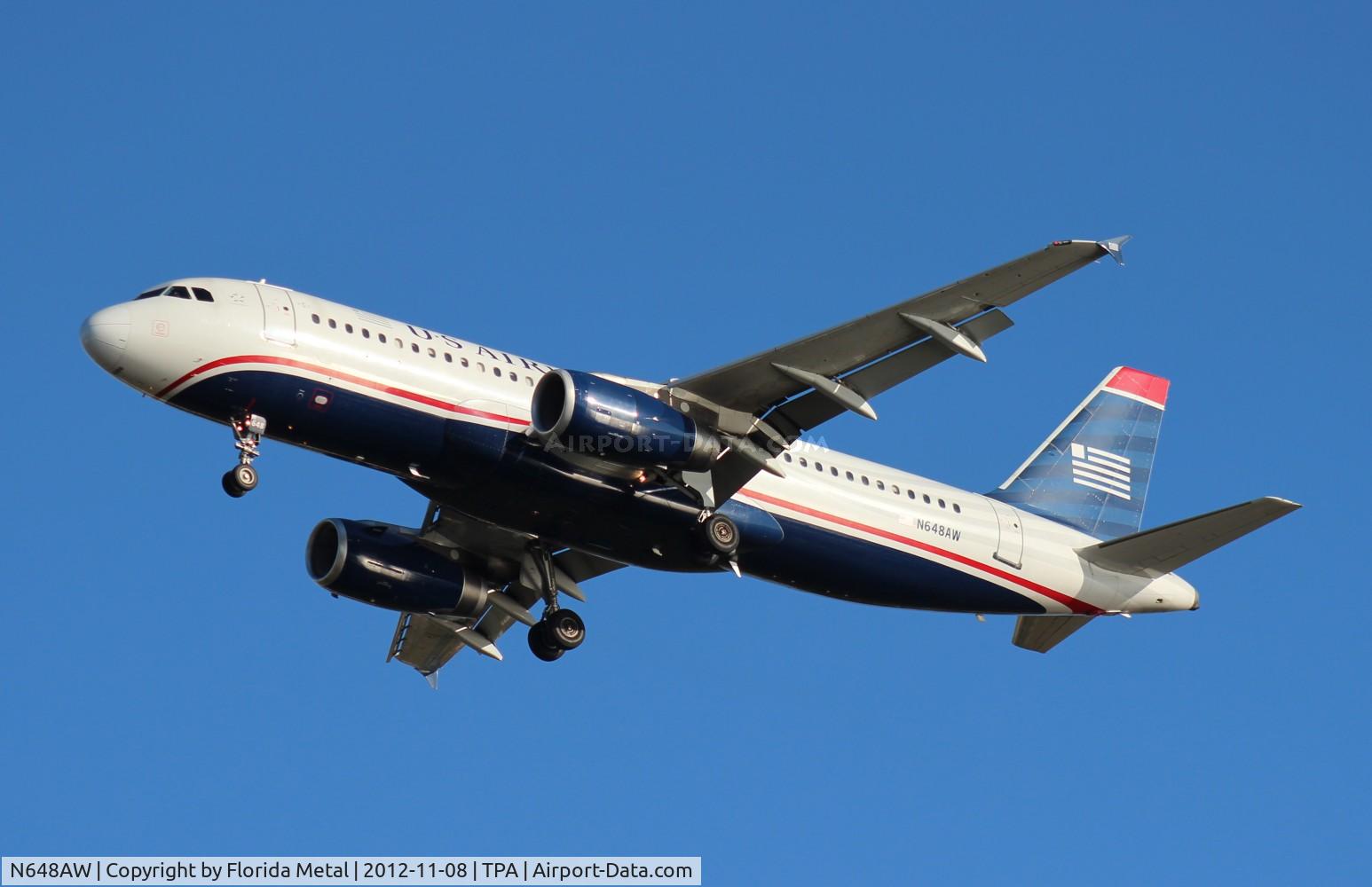 N648AW, 1997 Airbus A320-232 C/N 770, US Airways A320
