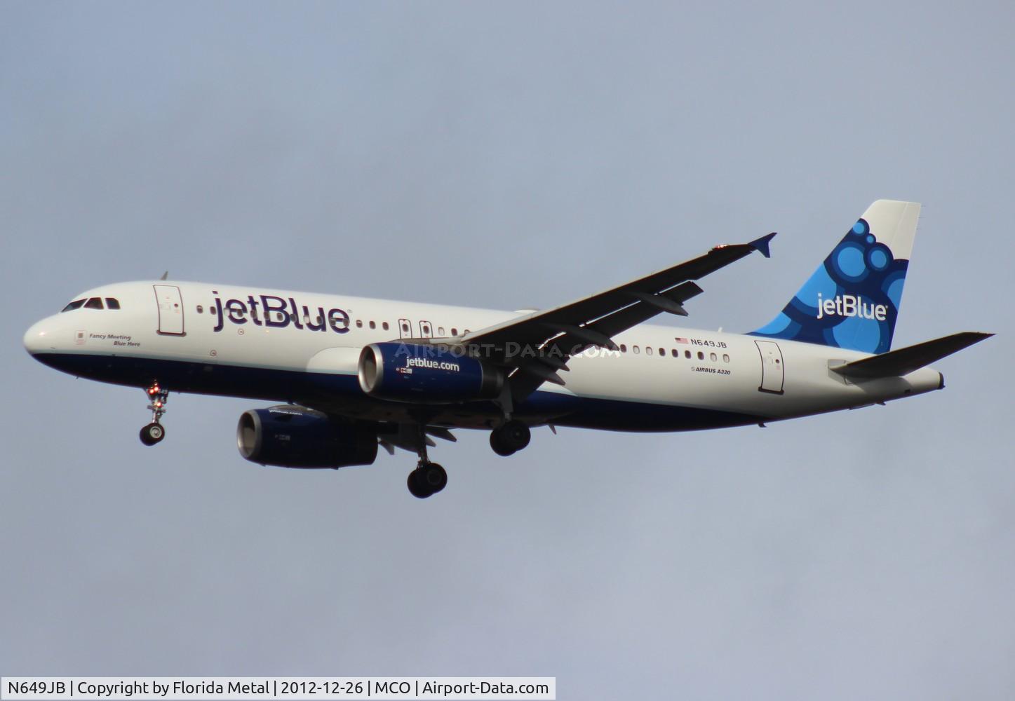 N649JB, 2006 Airbus A320-232 C/N 2977, Jet Blue A320 just recently having its tail repainted in new colors