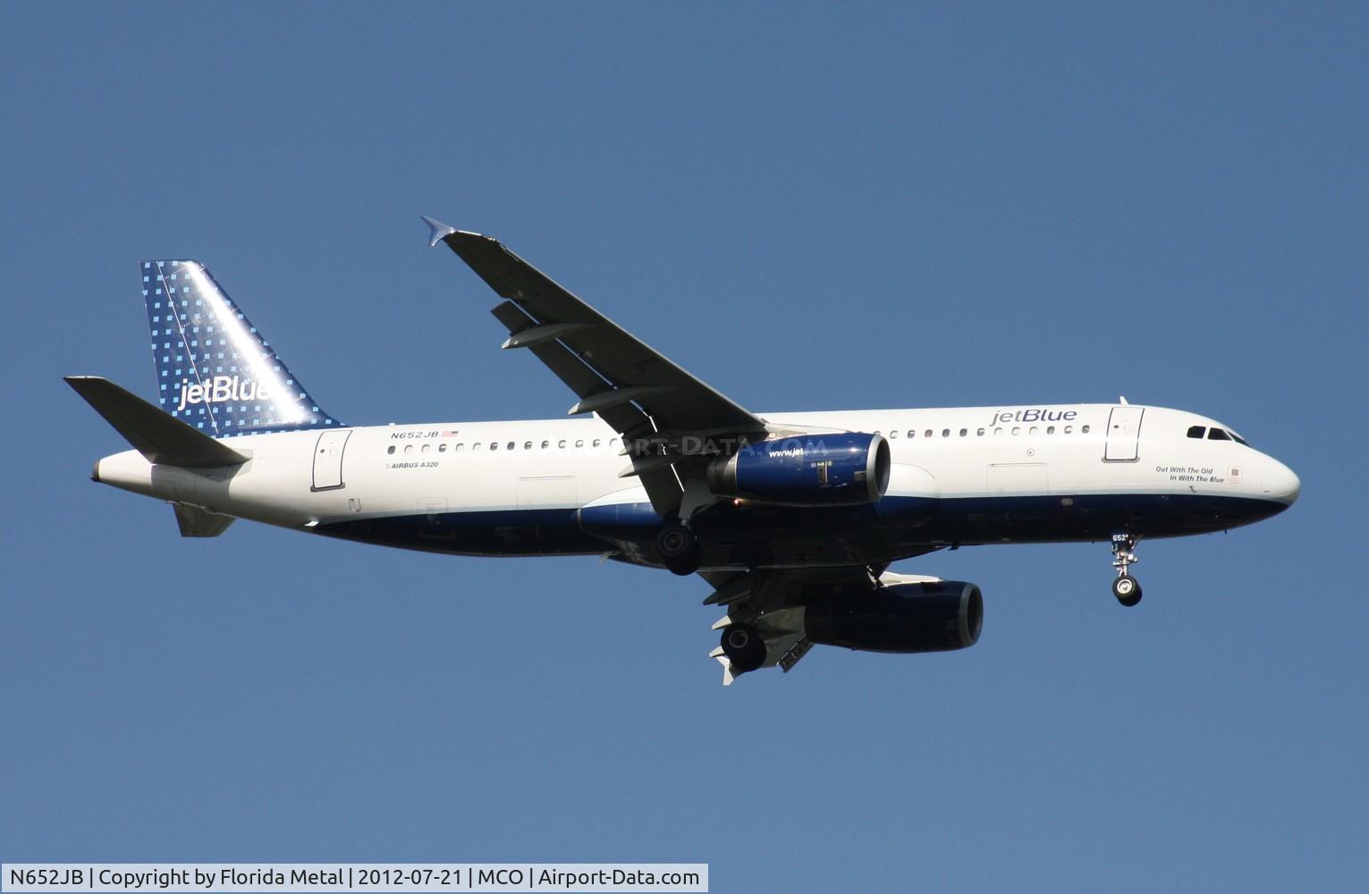 N652JB, 2007 Airbus A320-232 C/N 3029, Jet Blue A320