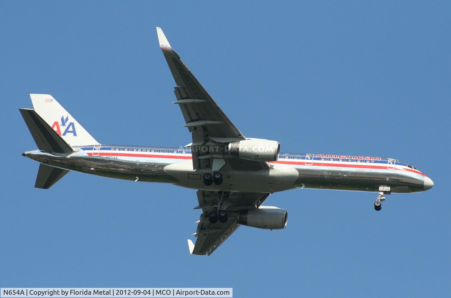 N654A, 1991 Boeing 757-223 C/N 24612, American 757