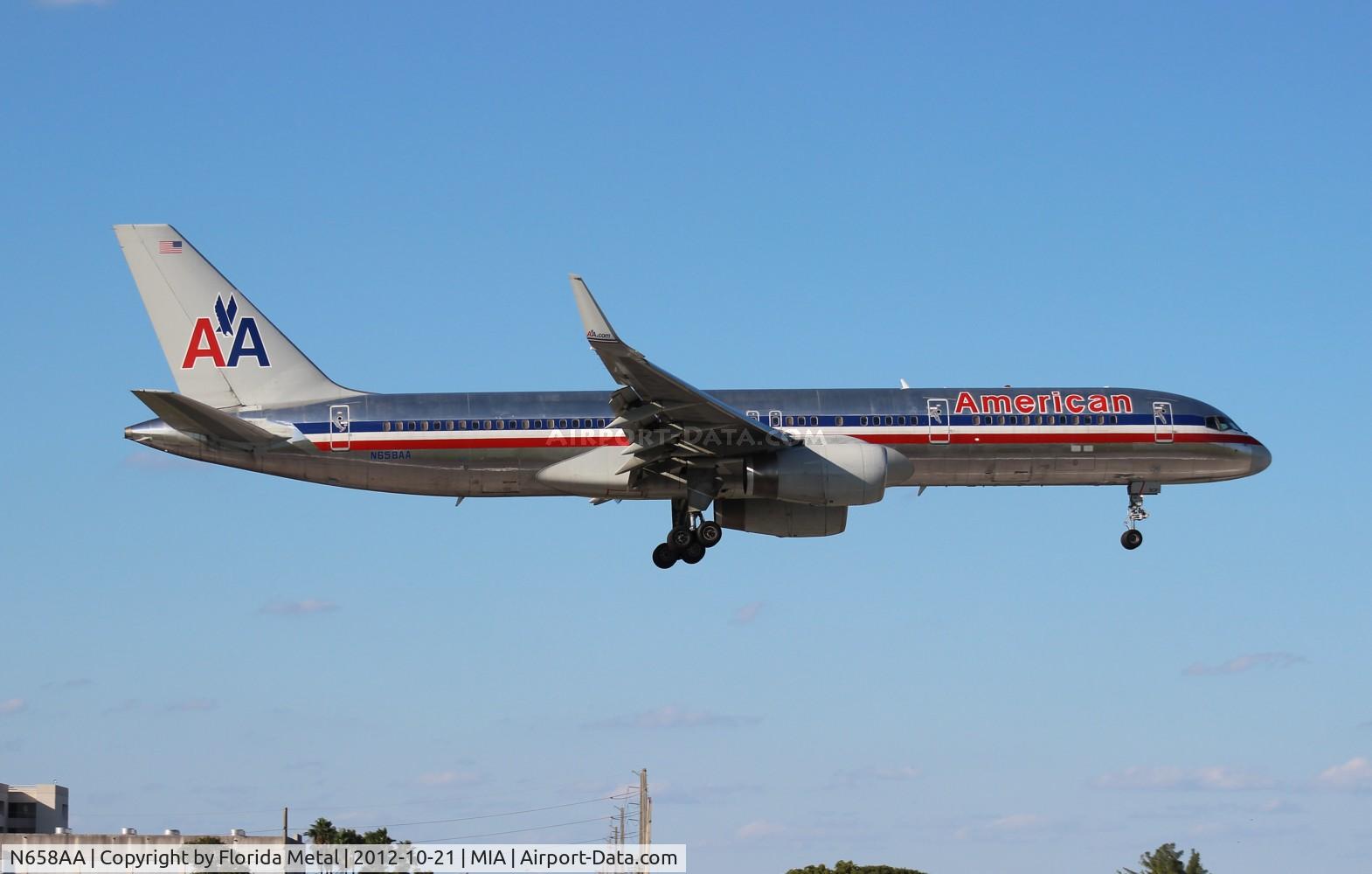 N658AA, 1991 Boeing 757-223 C/N 24616, American 757