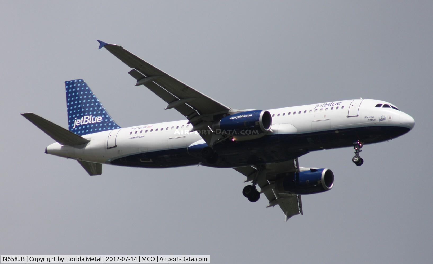 N658JB, 2007 Airbus A320-232 C/N 3150, Jet Blue A320
