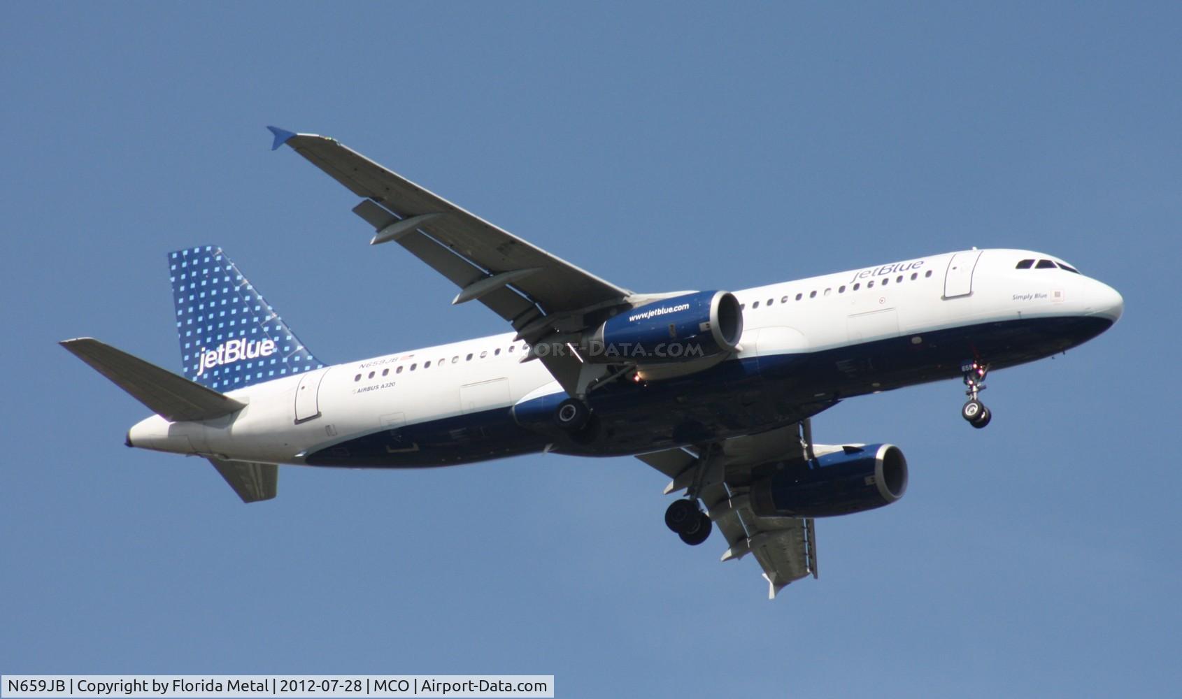 N659JB, 2007 Airbus A320-232 C/N 3190, Jet Blue A320