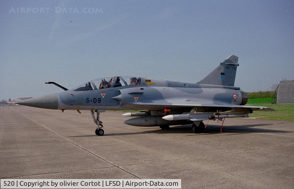 520, Dassault Mirage 2000B C/N 247, -5 Mirages ceremony, Dijon 2000