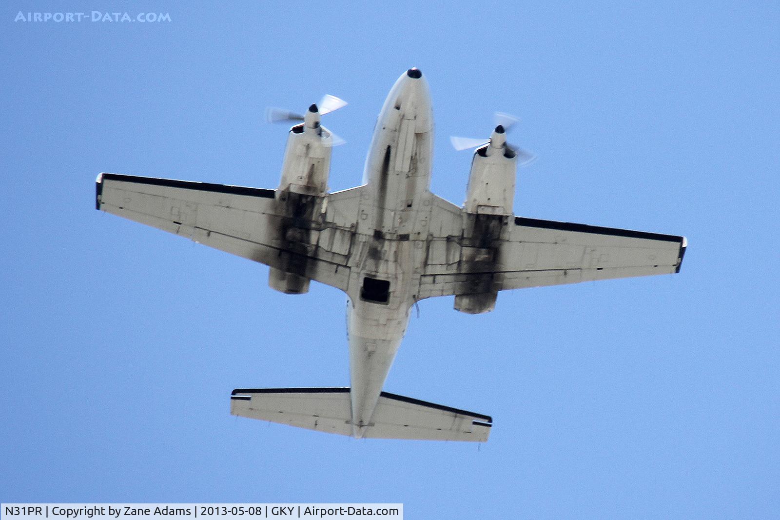 N31PR, 1979 Piper PA-31-350 Chieftain C/N 317952049, Doing photo mapping over Arlington Municipal Airport