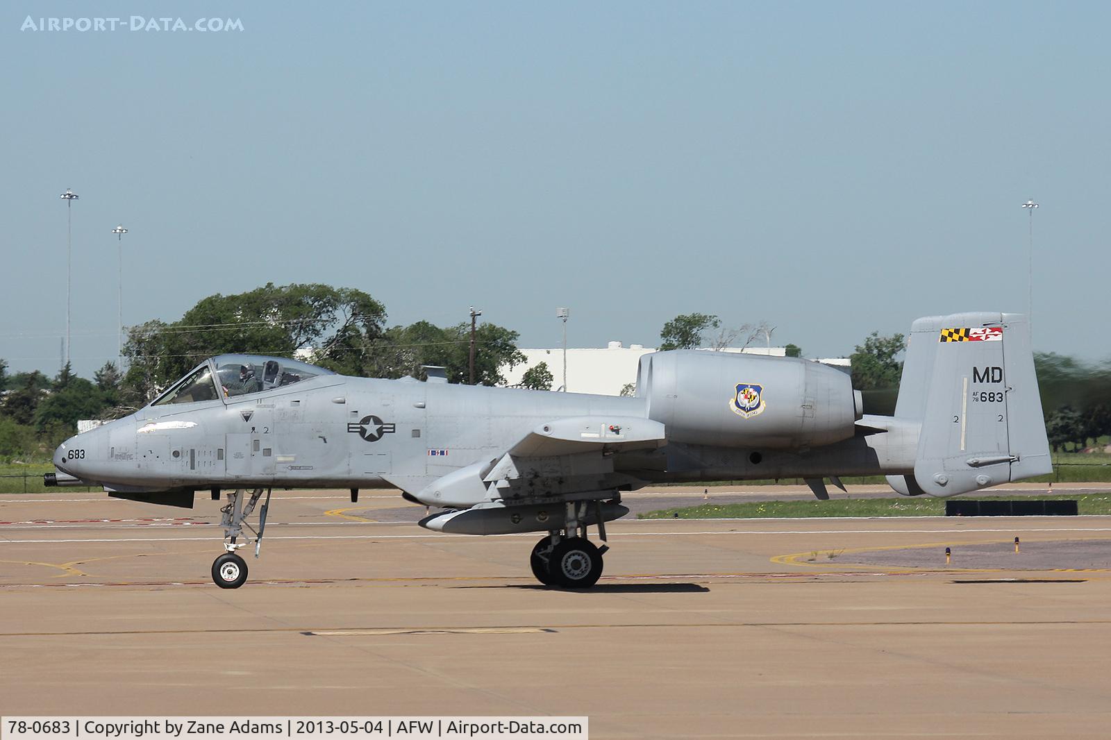 78-0683, 1978 Fairchild Republic A-10C Thunderbolt II C/N A10-0303, At Alliance Airport - Fort Worth, TX
