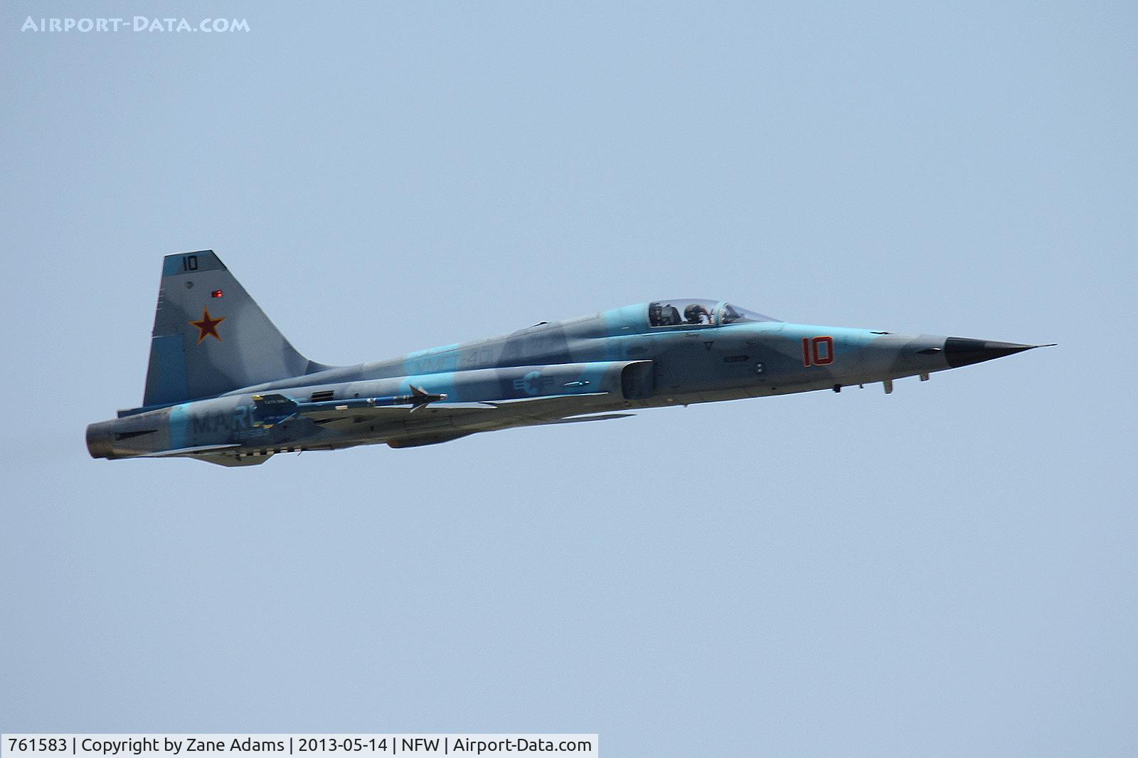 761583, Northrop F-5N Tiger II C/N L.1058, At NAS Fort Worth