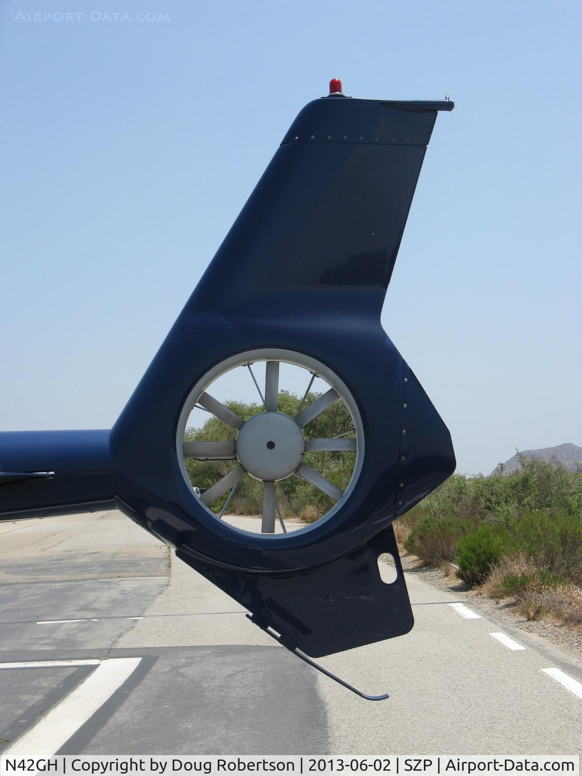 N42GH, Eurocopter EC-120B Colibri C/N 1093, 2000 Eurocopter EC-120B COLIBRI, 'Hummingbird', one Turbomeca TM 319 Arrius 2F Turboshaft 504 shp, composite eight-blade Fenestron shrouded anti-torque tail rotor