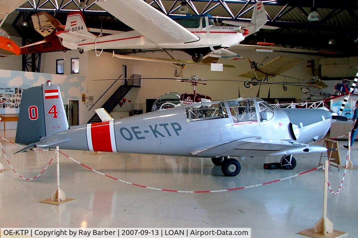 OE-KTP, 1964 Saab 91D Safir C/N 91-464, Saab 91D Safir [91-464] Weiner Neustadt-Ost~OE 13/09/2007