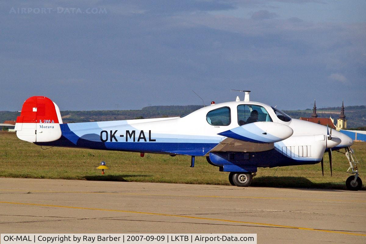 OK-MAL, 1961 Let L-200A Morava C/N 170702, LET L-200A Morava [170702] (Blue Sky Service) Brno-Turany~OK 09/09/2007