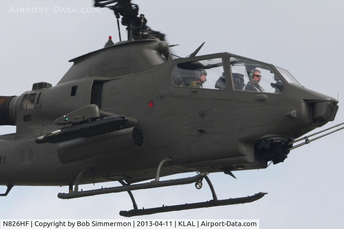 N826HF, 1967 Bell AH-1F Cobra C/N 67-15826, Giving rides at Sun N Fun 2013 - Lakeland, FL