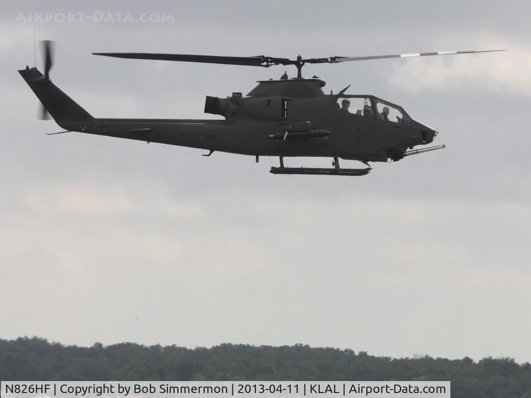N826HF, 1967 Bell AH-1F Cobra C/N 67-15826, Giving rides at Sun N Fun 2013 - Lakeland, FL