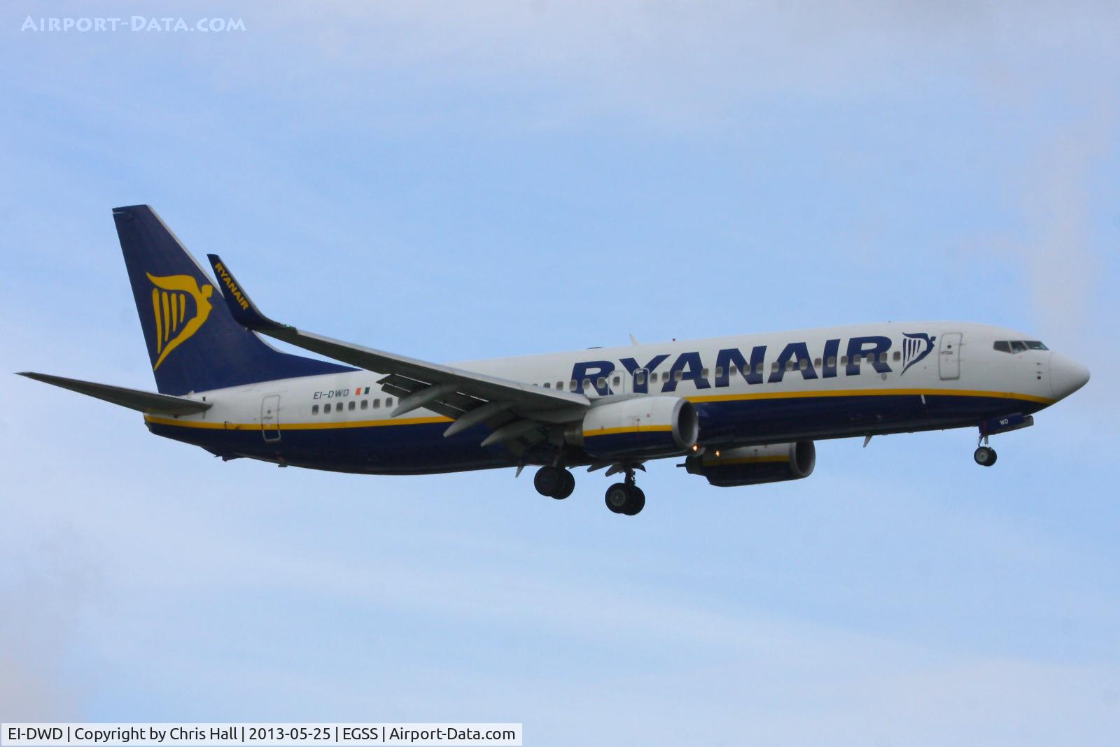 EI-DWD, 2007 Boeing 737-8AS C/N 33642, Ryanair