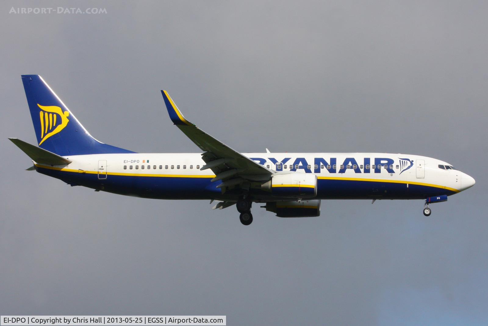 EI-DPO, 2007 Boeing 737-8AS C/N 33612, Ryanair