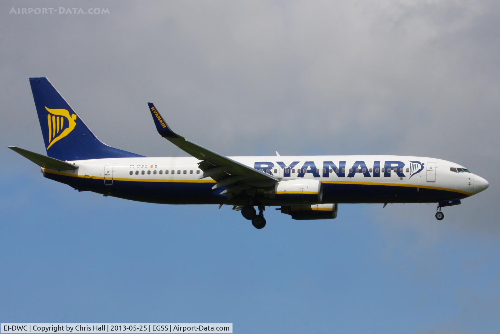 EI-DWC, 2007 Boeing 737-8AS C/N 36076, Ryanair