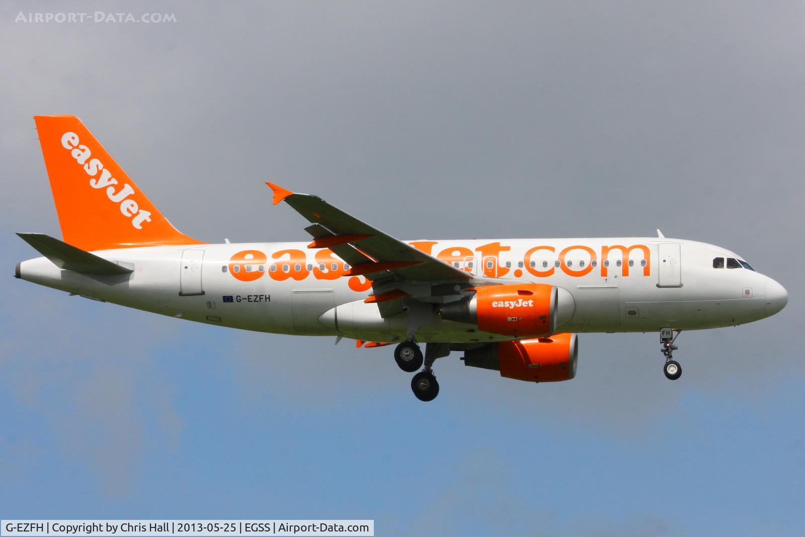 G-EZFH, 2009 Airbus A319-111 C/N 3854, easyJet