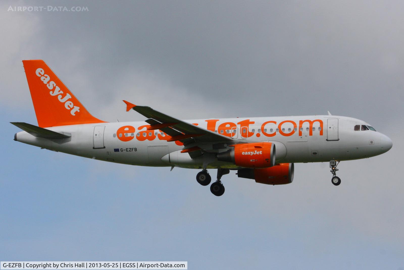 G-EZFB, 2009 Airbus A319-111 C/N 3799, easyJet