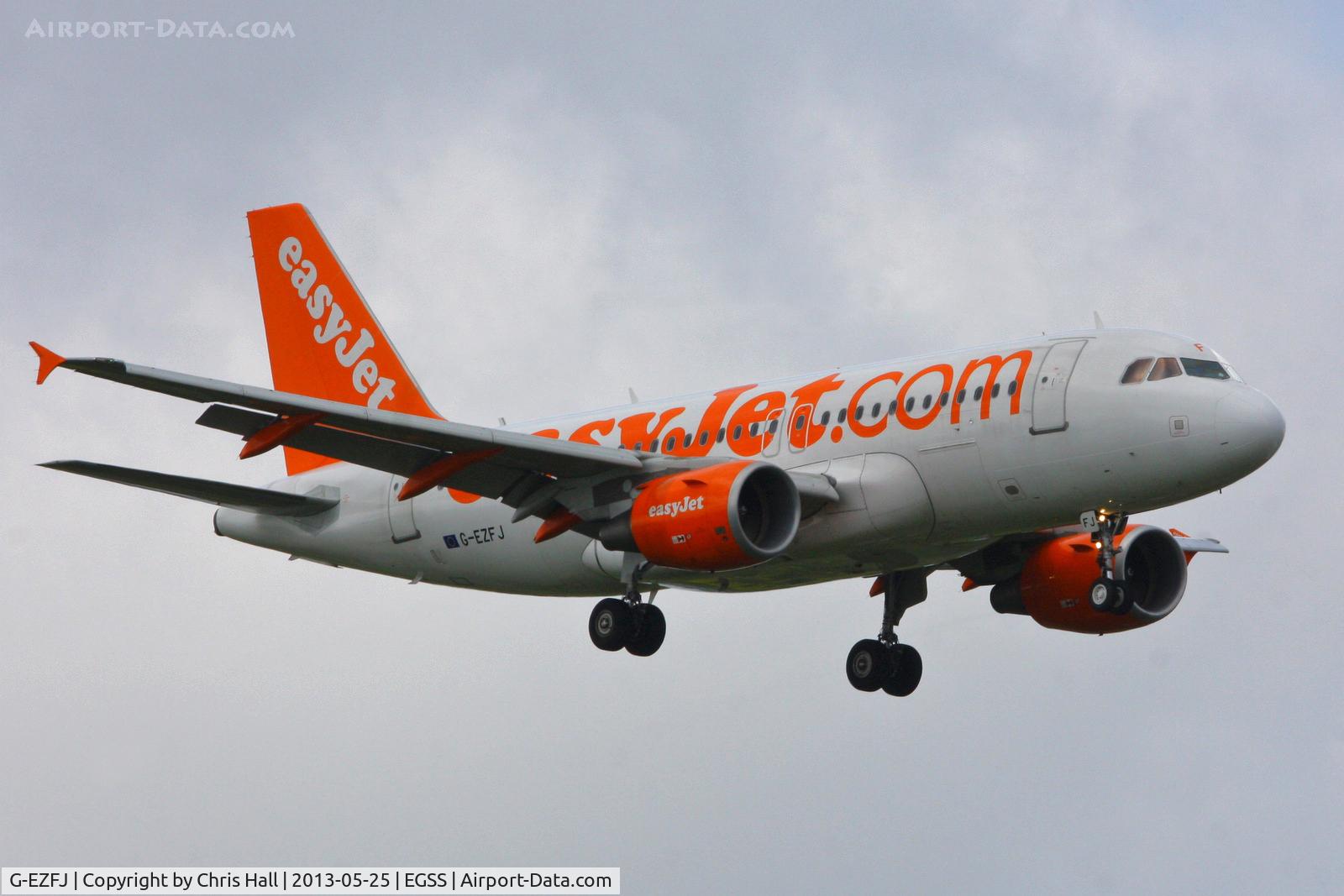 G-EZFJ, 2009 Airbus A319-111 C/N 4040, easyJet