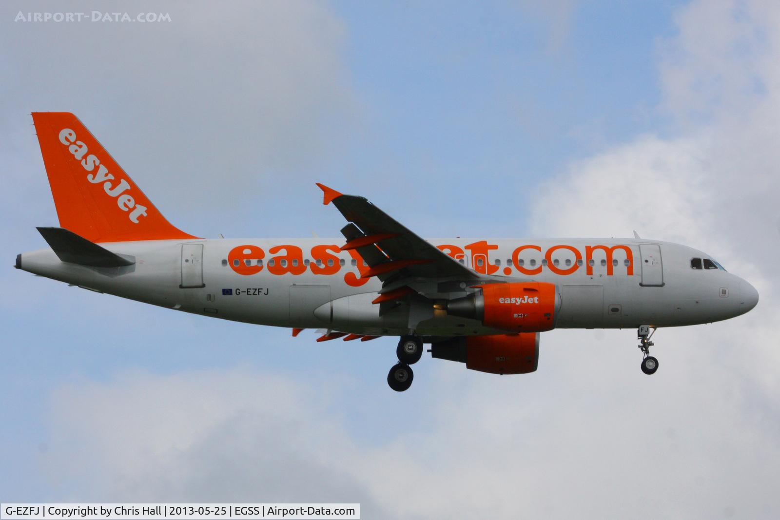 G-EZFJ, 2009 Airbus A319-111 C/N 4040, easyJet